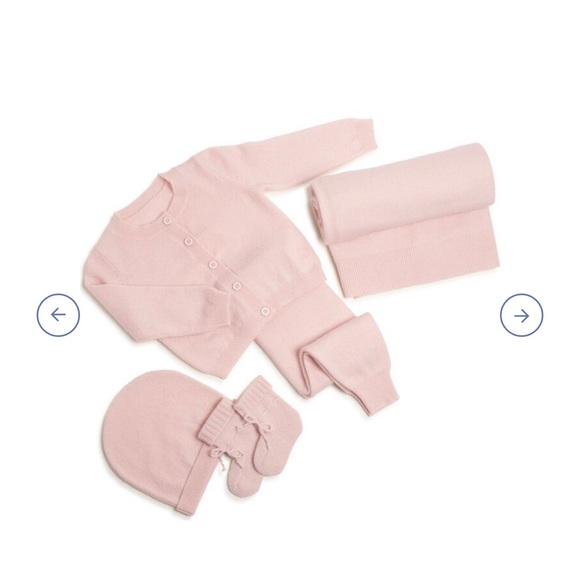 NWT Cashmere baby gift set
